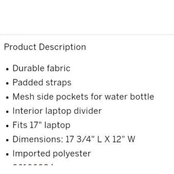 Pink VS Collegiate Backpack - Picture 4 of 4